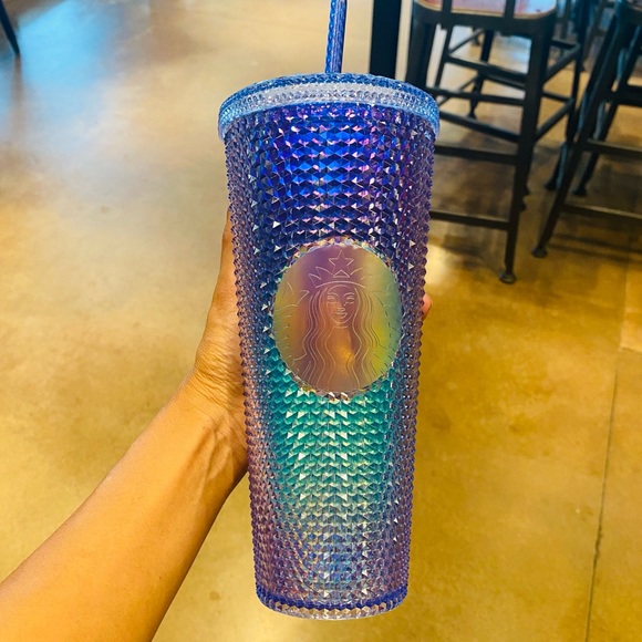 Starbucks aurora blue ombre tumbler mermaid rare